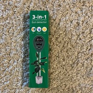 3-in-1 Soil PH Moisture Light Tester
